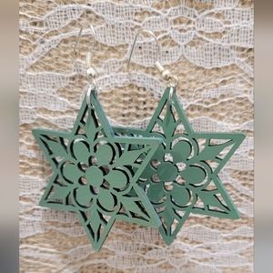 3/$21 Handmade Star Earrings